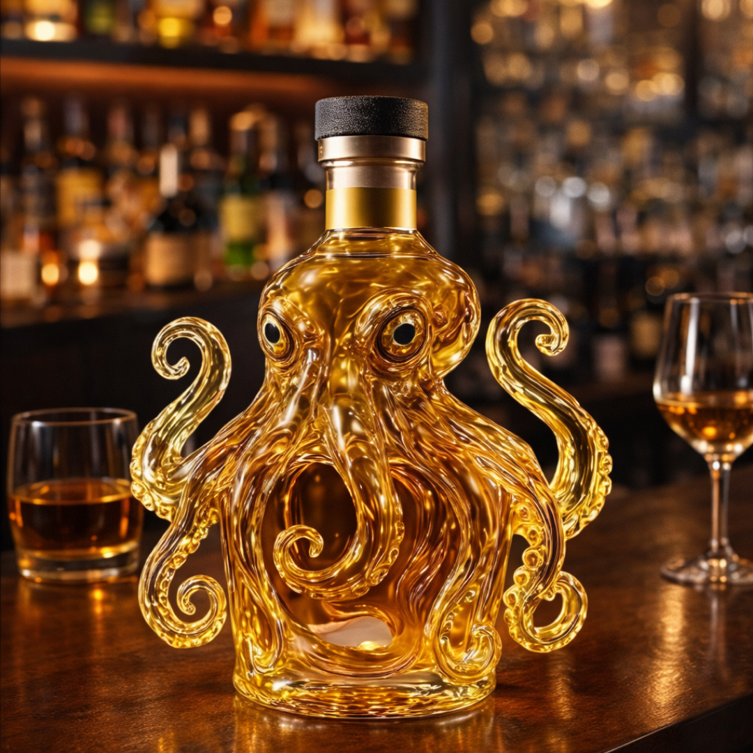 Whiskyflaske - Octopus Utgave