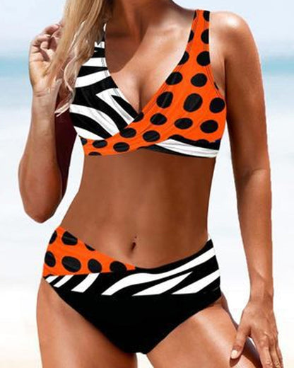 Eva - Livlig Fargerik Bikini