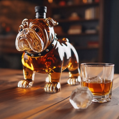 Whiskyflaske - Bulldog Utgave
