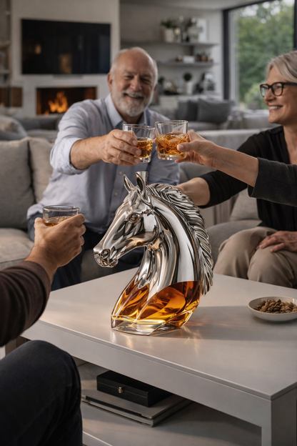 Whiskeyflaske – Hestehodeutgave