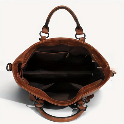 Bianca | Vintage Shopper Bag med Raffinert Eleganse