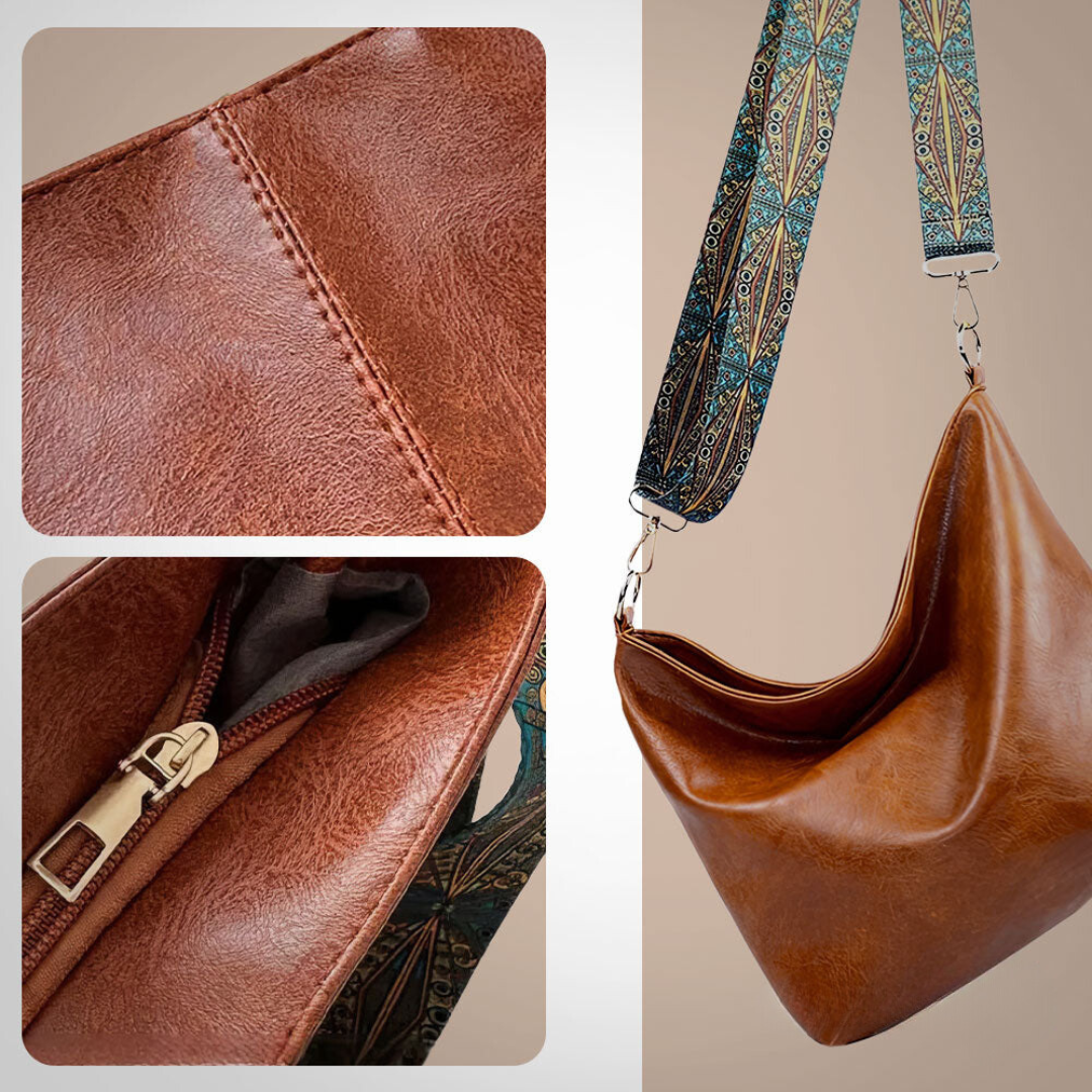 Freya | Tidløs vintage skulderveske