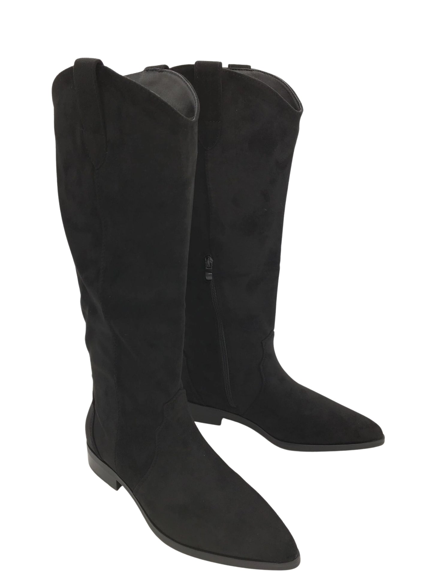 Latifa Svart Cowboy Boots