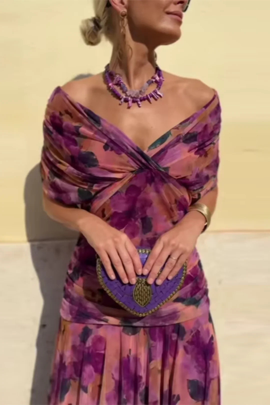 ISABELLA | Elegant Maxi Kjole med Smigrende Midje og Tidlaus Klasse
