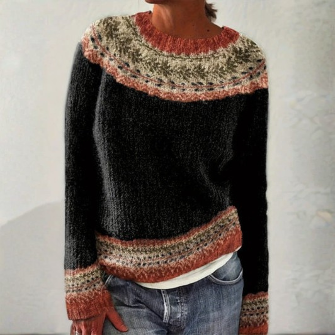 Isabella | Myk Genser med Raffinert Stil