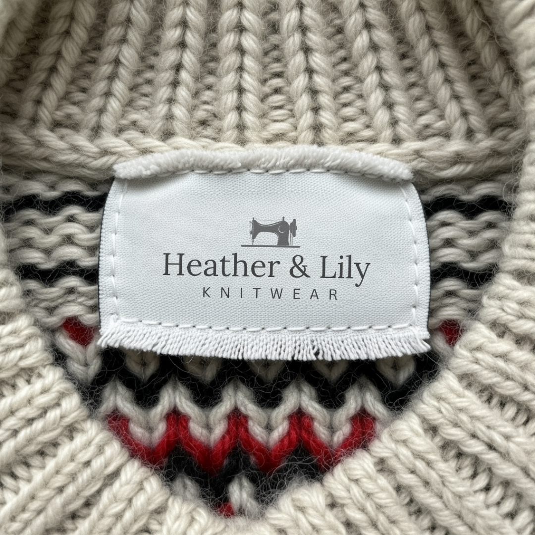Audrey™| Vintage Islandsk Ullgenser