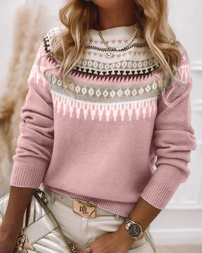 Mia™ | Elegant Koselig Strikkegenser