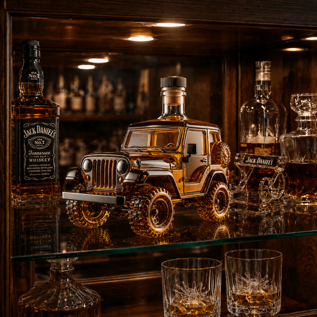 Whiskyflaske - Jeep Edition