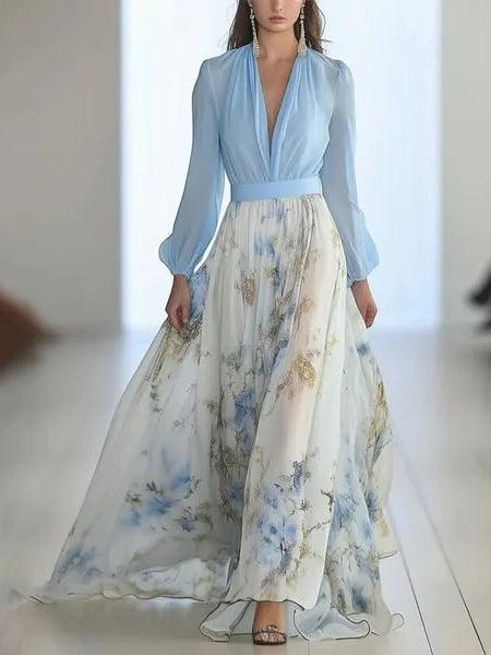 Kennedy™ | Uanstrengt Blomster Maxi Kjole
