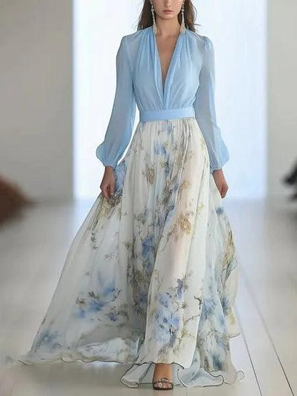Kennedy™ | Uanstrengt Blomster Maxi Kjole