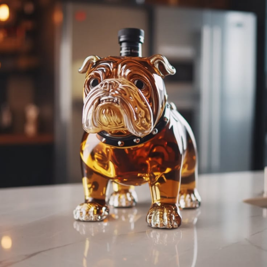 Whiskyflaske - Bulldogutgave