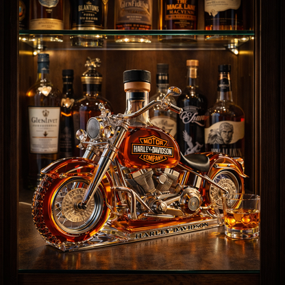 Whiskyflaske - Harley Davidson Utgave
