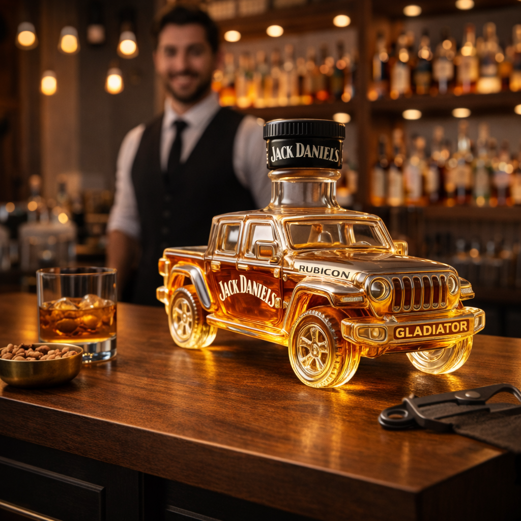 Whiskeyflaske – Jeep Gladiator Rubicon Edition