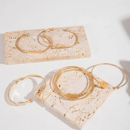 Sofistikert Knottet Eleganse Armbåndsett