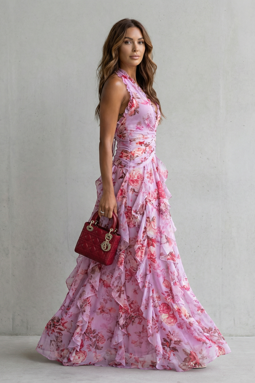 Belladina | Halter Maxi Kjole
