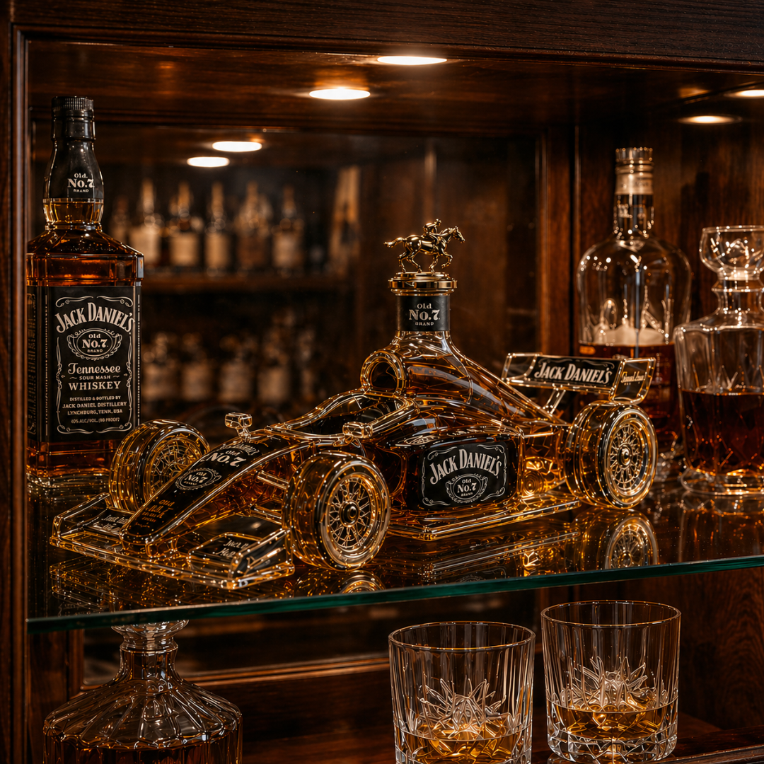 Whiskyflaske - Formel 1-utgave