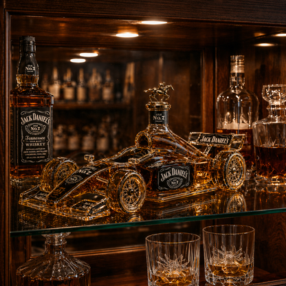 Whiskyflaske - Formel 1-utgave