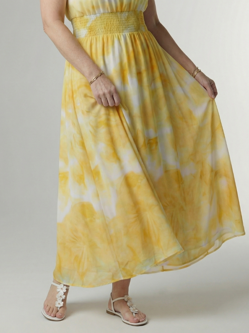 Sylin | Samlet Halter Midi Kjole
