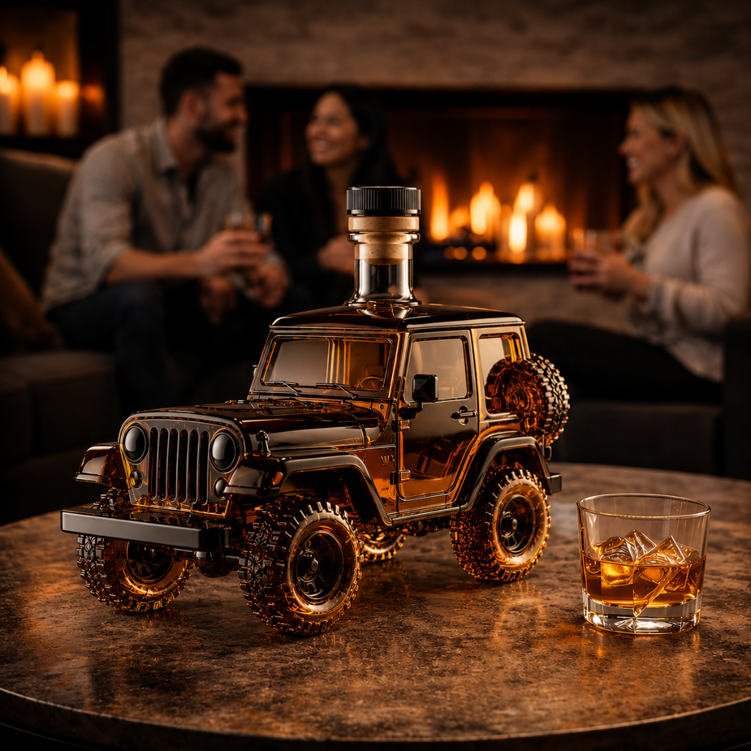 Whiskyflaske - Jeep Edition