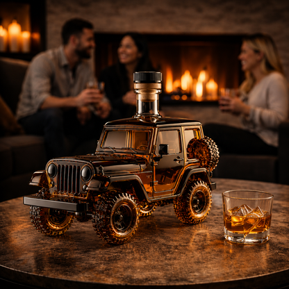 Whiskyflaske - Jeep Edition