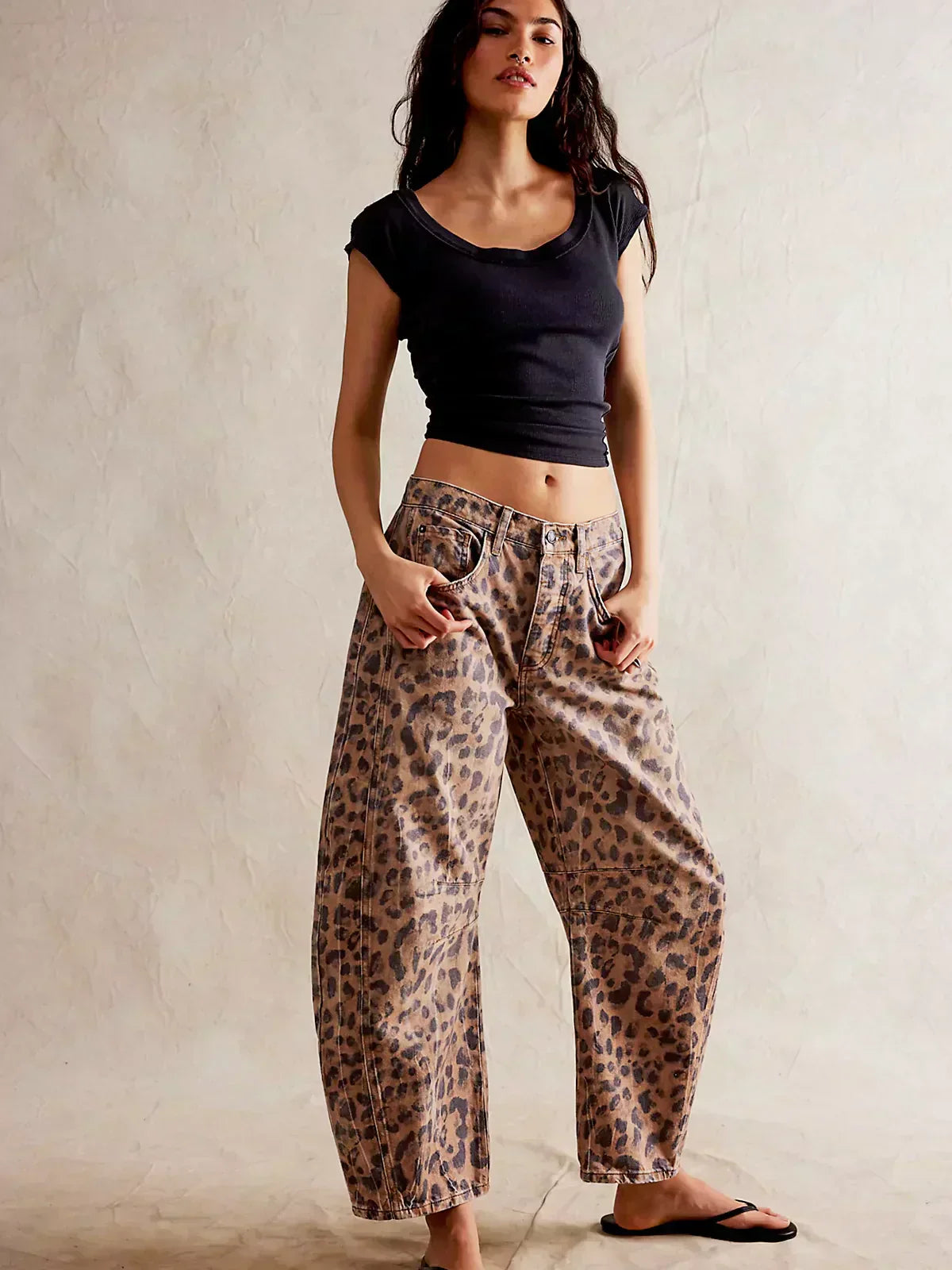 EDITH | KOMFORTABLE LEOPARDBUKSER