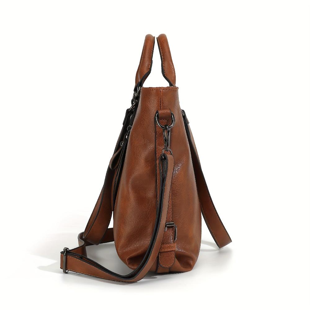 Bianca | Vintage Shopper Bag med Raffinert Eleganse