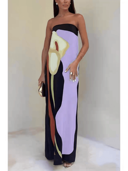 Eliana™ | Chic Uten Ermer Maxi Kjole