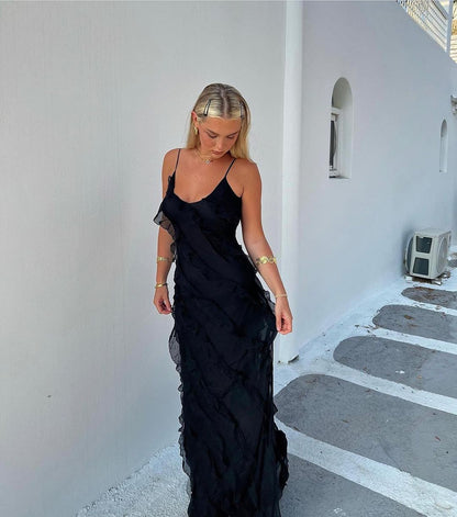 Eila™ | Volang Maxi Kjole