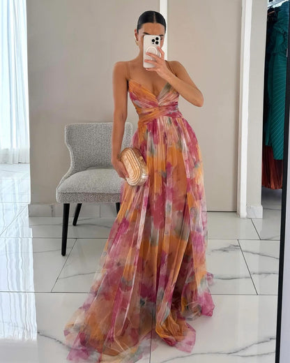 La Scintilla | Robe Maxi Élégance Florale