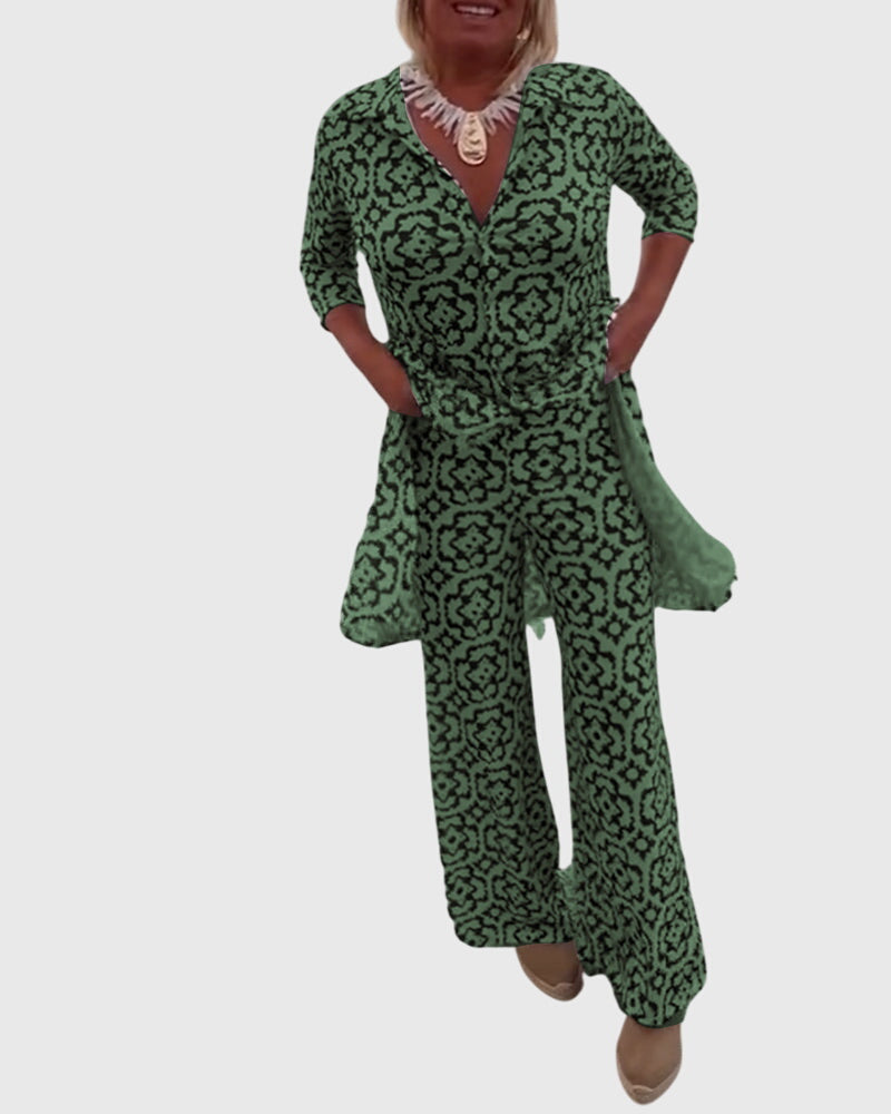 Gabriella™ | Elegant Vintage To-delt Sett