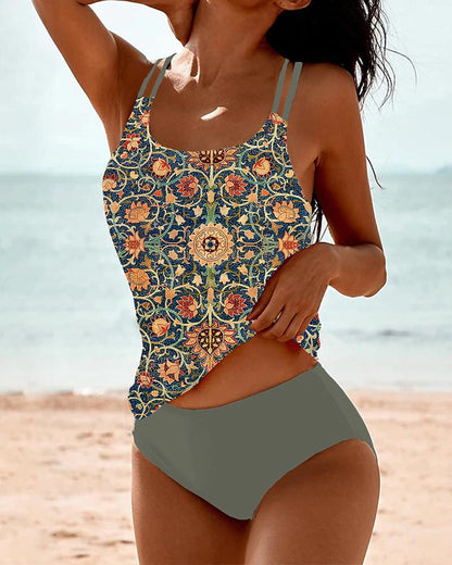 Liv® | Sommer Tankini med Print