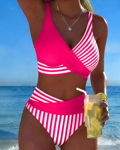 Stripete Trykt Bikini