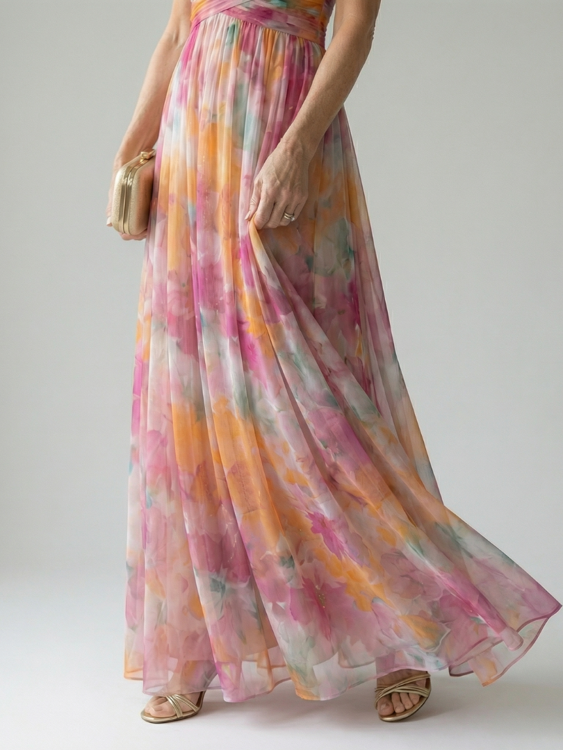 Isel | Myk Wrap Maxi Kjole
