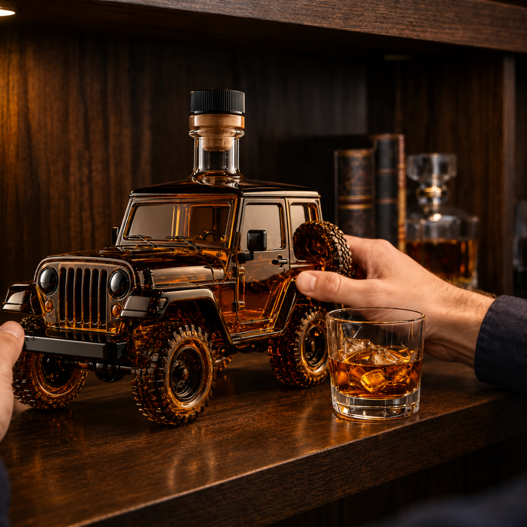 Whiskyflaske - Jeep Edition