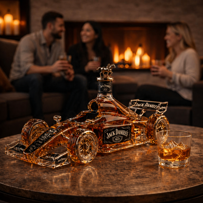 Whiskyflaske - Formel 1-utgave