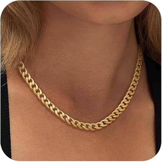 Massiv Cuban Link Halskjede