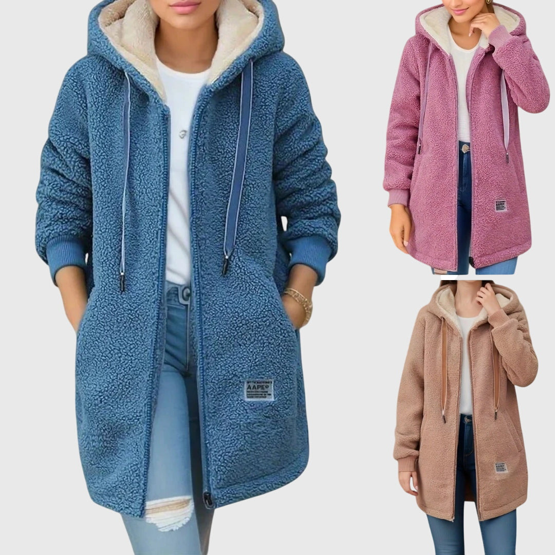 Birgitta™ | Avslappet V-hals Strikkegenser