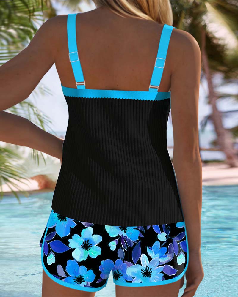 Laluna® | Elegant To-delt Tankini Sett