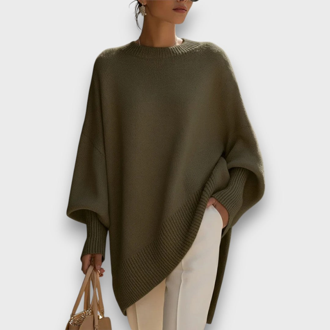 Leona | Strikket ullgenser med avslappet eleganse