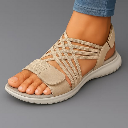 Bridget | Woven Comfort Sandals