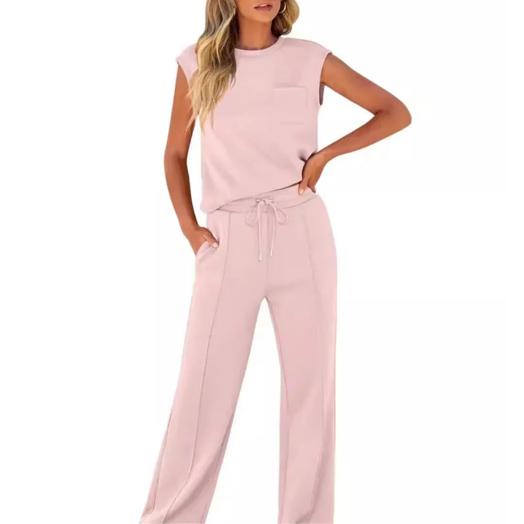 KAIYA™ – Casual Sommer Myk Lounge Co-Ord
