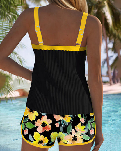 Laluna® | Elegant To-delt Tankini Sett