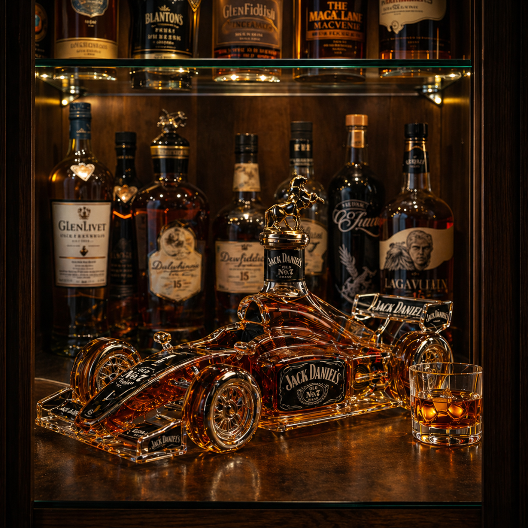 Whiskyflaske - Formel 1-utgave