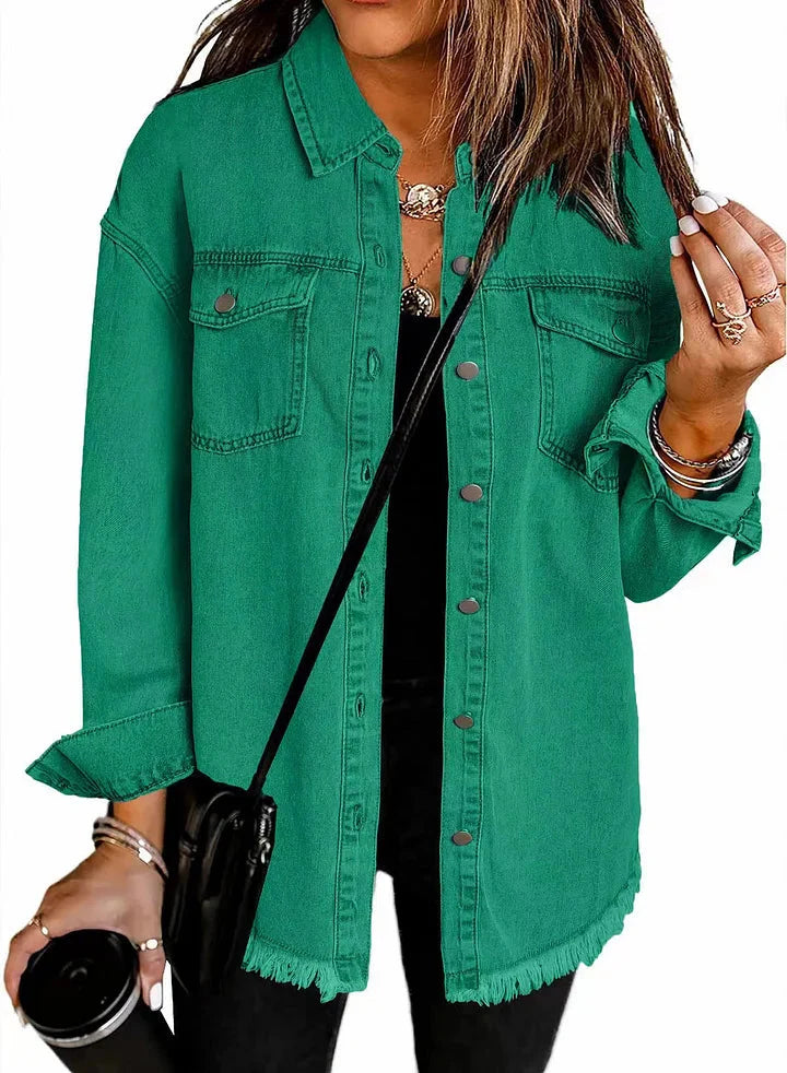 Katja Signatur Denimjakke