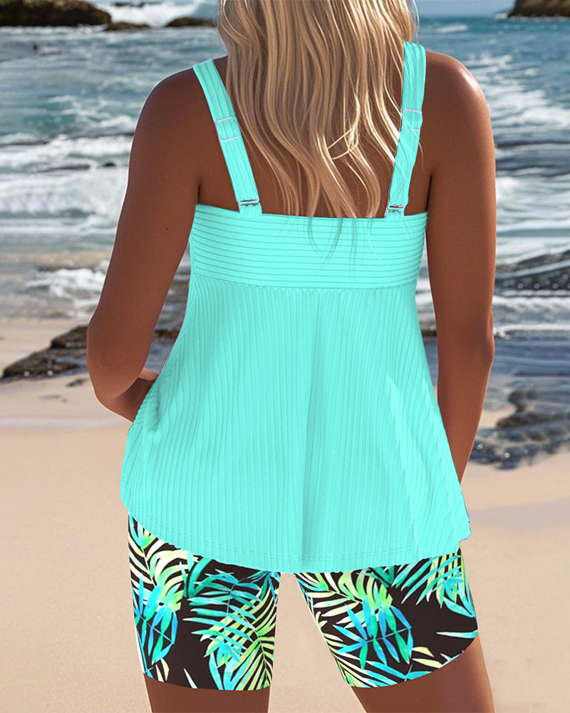 Liv® | Fargerik Tankini Sett