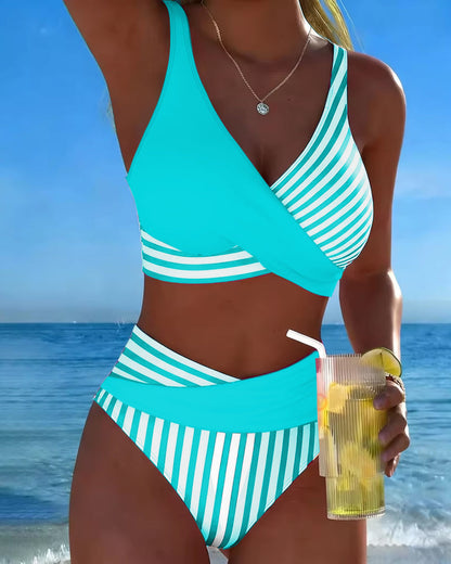 Stripete Trykt Bikini