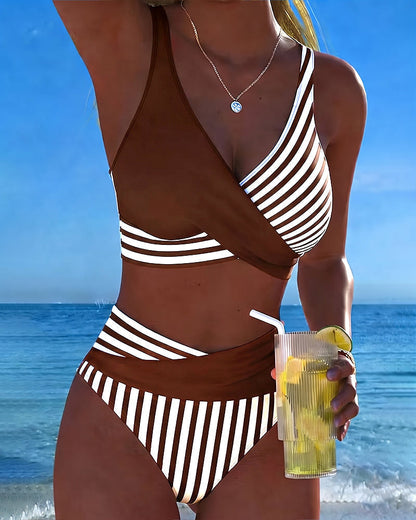 Stripete Trykt Bikini