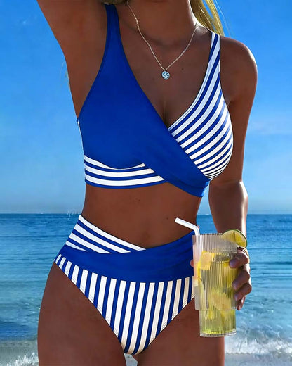 Stripete Trykt Bikini