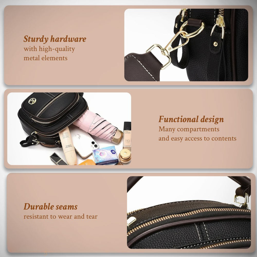 Fiona | Klassisk chic skulderveske