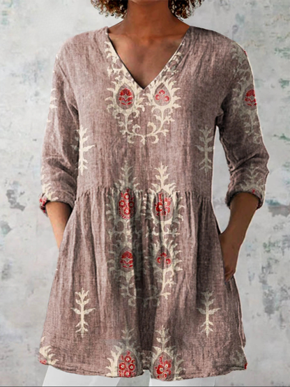 Maeve | Lang V-hals bluse